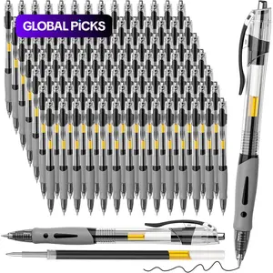 0.5 mm Gel Ink Pen (20 Pcs), Quick-Dry Smooth Writing Gel Pens, Stationery Supplies for Students, School, Home and Office #GLOBAL PICKS