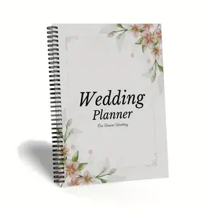 Wedding Planner Handbook, Essential Wedding Preparation Tool, Detailed Management Guide for Couples, Perfect for Organizing Your Big Day