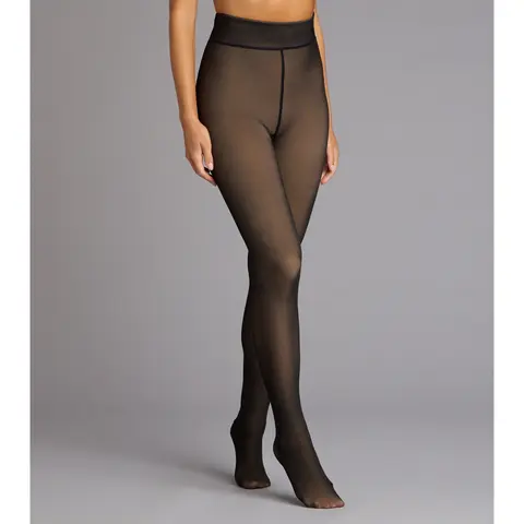 Sleek And Snug Fleece Lined Tights