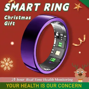 Christmas versatile Smart Ring - Stainless Steel, Non-Woven Fabric, Perfect For Outdoor Lifestyles | Ideal Gift For Men & Women | For IPhone & For Android | Great For Christmas, Valentine's Day, New Year.