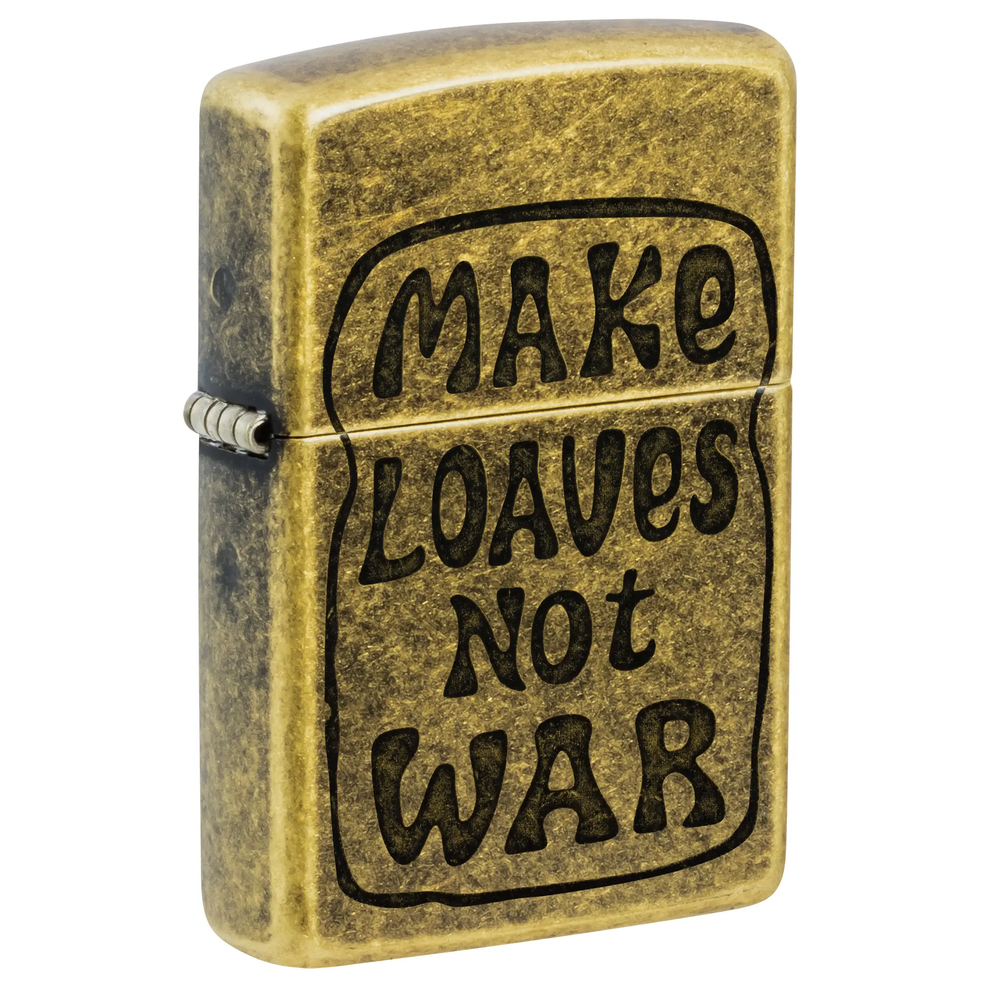 Zippo Makes Loaves Design Pocket Lighter - Made in USA