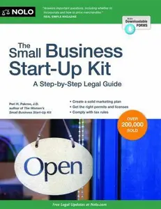 USED Book - The Small Business Start-Up Kit by Peri H. Pakroo (Paperback) - english