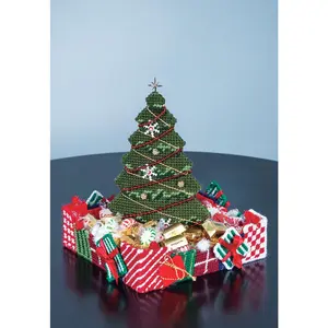 Tree Candy Dish Plastic Canvas Kit