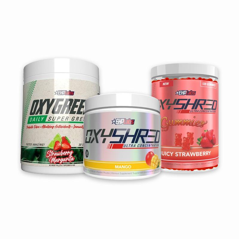 Glow & Go Stack - OxyShred Pre Workout Powder (33 Serve) + OxyShred Gummies (120 Count) + OxyGreens (30 Serve) by EHPlabs | Digestive Balance + Clean Natural Caffeine On The Go Energy | Health Fitness Supplements Healthcare Dietary | New Year New Me Glow & Go Stack - OxyShred Pre Workout Powder (33 Serve) + OxyShred Gummies (120 Count) + OxyGreens (30 Serve) by EHPlabs | Digestive Balance + Clean Natural Caffeine On The Go Energy | Health Fitness Supplements Healthcare Dietary | New Year New Me