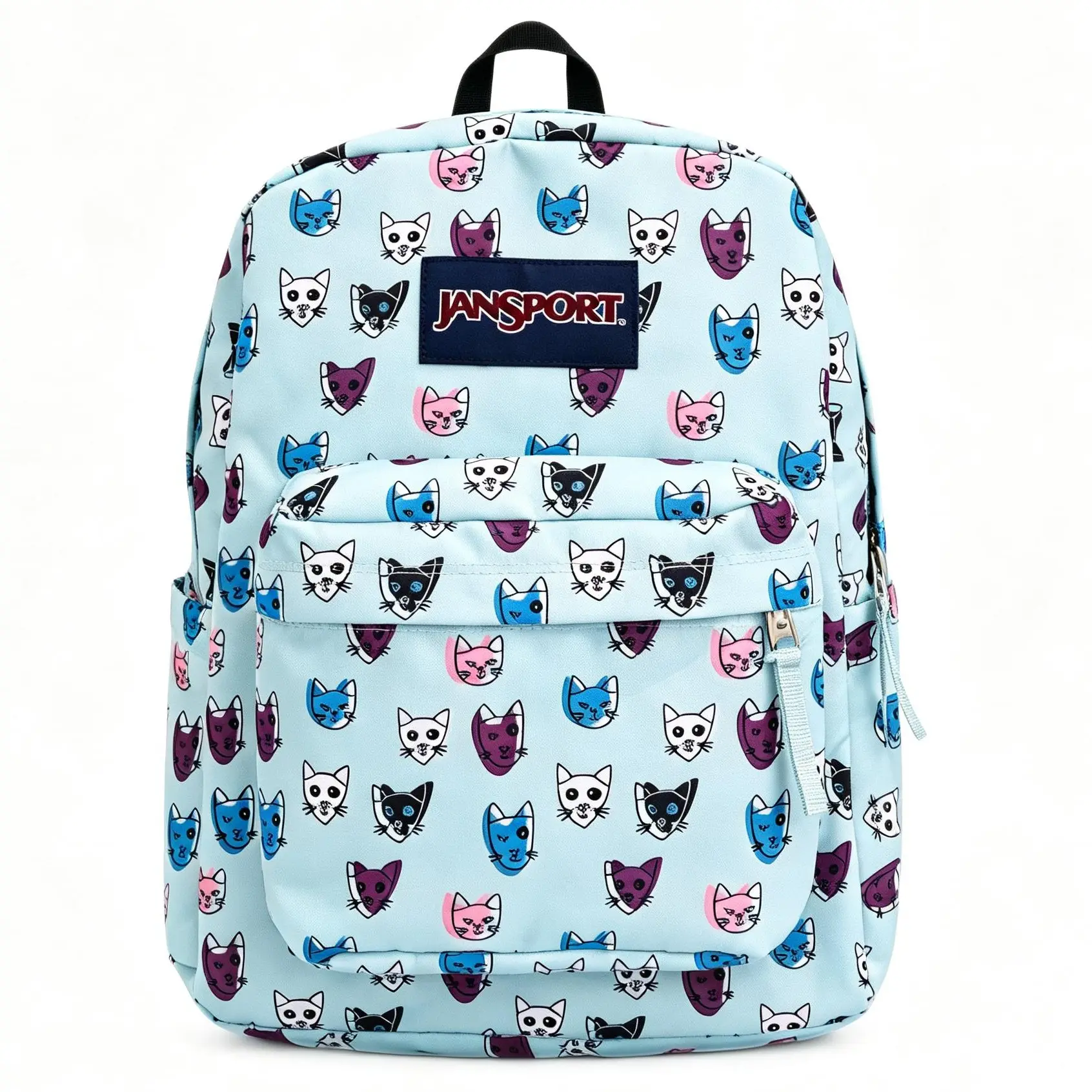 JanSport SuperBreak Backpack (Black, 17"x12.5"x6") - Durable, Lightweight Student Bookbag for Sports & Outdoor Gym Use, Premium Accessory
