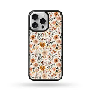 White Fall Florals Phone Case