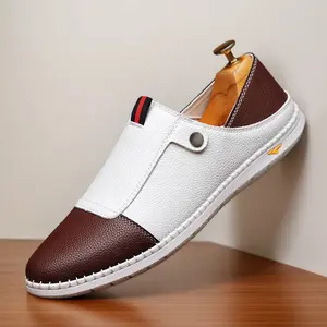 Men's casual slippers, solid color low tops, rubber soles and comfortable insoles, round toe design, suitable for all seasons of wear 87559