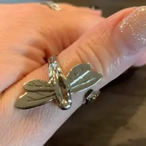 Handcrafted Silver Dragonfly Ring Made from an Old Spoon Unique Handmade Jewelry for Distinctive Style
