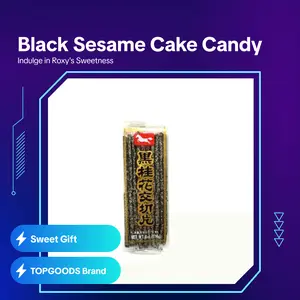 (Roxy) Black Sesame Cake Candy Net WT 4oz 114g