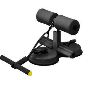 Sit-up Aid Suction Cup - Fitness Equipment - Curl Ups - Abdominal Muscles Strength - Training Rope Ab Machine