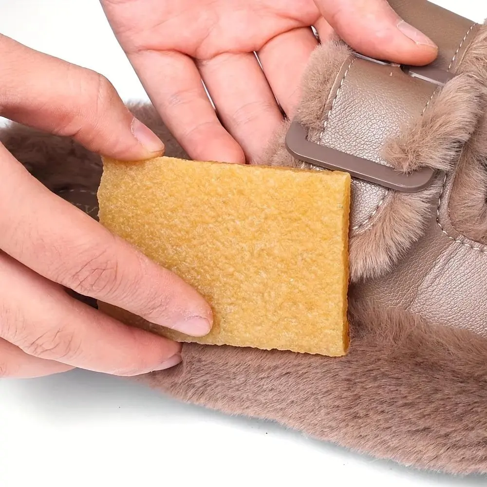 Soft Rubber Shoe Clean - Non-Scratch, Multi-Purpose Eraser for Leather, Suede, and Faux Fur - Ideal for Living Room and Home Maintenance, Home Maintenance Tool | Soft Rubber Eraser | Durable Cleaning Pad, Shoe Care Essentials