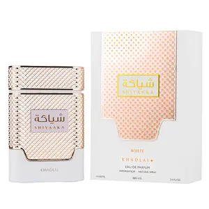 Khadlaj Shiyaaka White for Women Eau de Parfum Spray, 3.4 Ounce