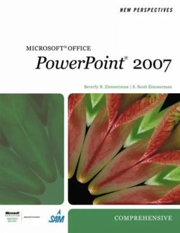 USED-New Perspectives on Microsoft Office PowerPoint 2007, Comprehensive (Available Titles Skills Assessment Manager (SAM) - Office 2007) by Beverly B. Zimmerman (Paperback)