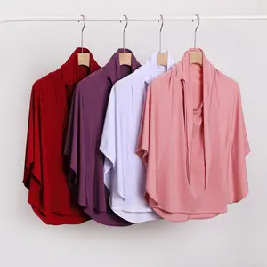 Arabic Muslim Women Elastic Soft Hijab
