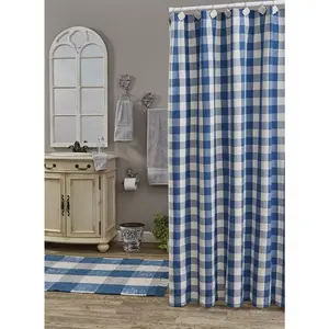 Buffalo Blue Check Shower Curtain