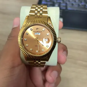 Men's Business Round Dial Analog Quartz Watch, Fashion Watch for Party, Daily Clothing Decor, Trendy All-match & Exquisite Watch for Birthday Gift with Box, Quartz Wristwatch