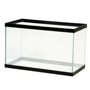 Aqueon Standard Glass Rectangle Aquarium Clear Silicone