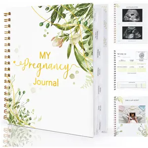 Pregnancy Journal Memory Book, 190 Pages Weekly Pregnancy Planner with Calendars, the Perfect Planner to Track Your Little Ones Life-Changing Journey, Pregnancy Books for First Time Moms