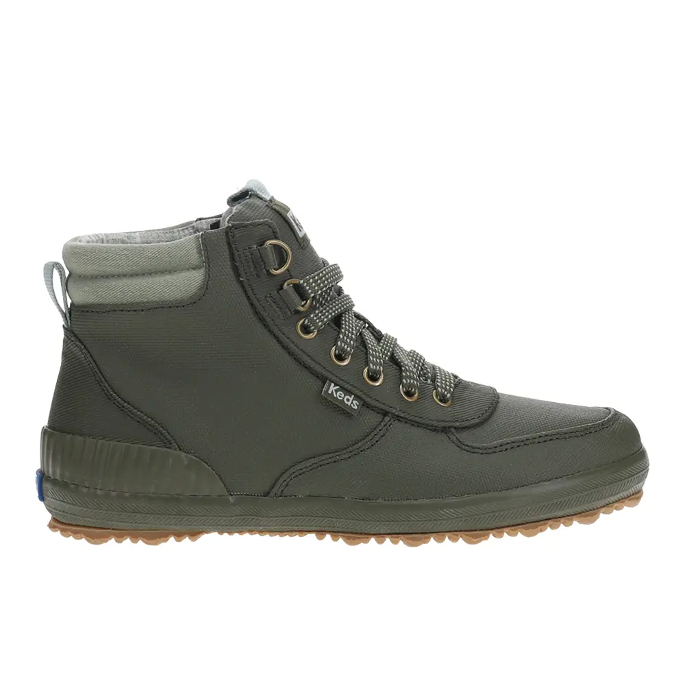 Keds Womens Scout Iii Sp Twill Lace Up Casual Boots Ankle - Green