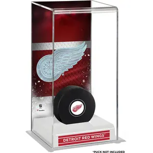Detroit Red Wings Deluxe Tall Hockey Puck Case
