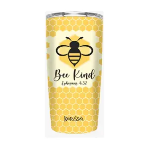 Kerusso 20-oz Dual Wall Tumbler - Bee Kind