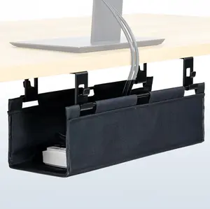 Under Desk Fabric Cable Management Tray