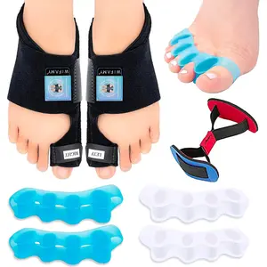 Vicorrect Bunions Corrector for Women Men: Toe Separators and Straightener for Pain Relief – Lightweight Comfortable and Breathable  Kit,Healthcare Support Tool for Functional Fitness Athletes