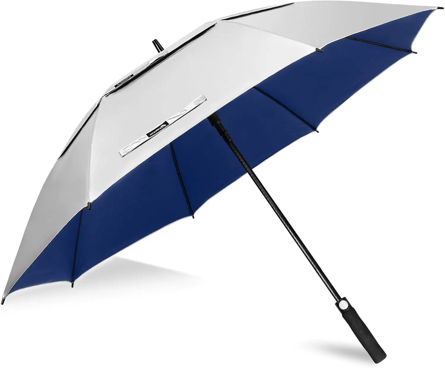 ZOMAKE Large Golf Umbrella UV Protection, 51/54/62/68 Inch UV Blocking Sun Umbrellas UPF 50+ for Rain Windproof Auto Open Vented Double Canopy