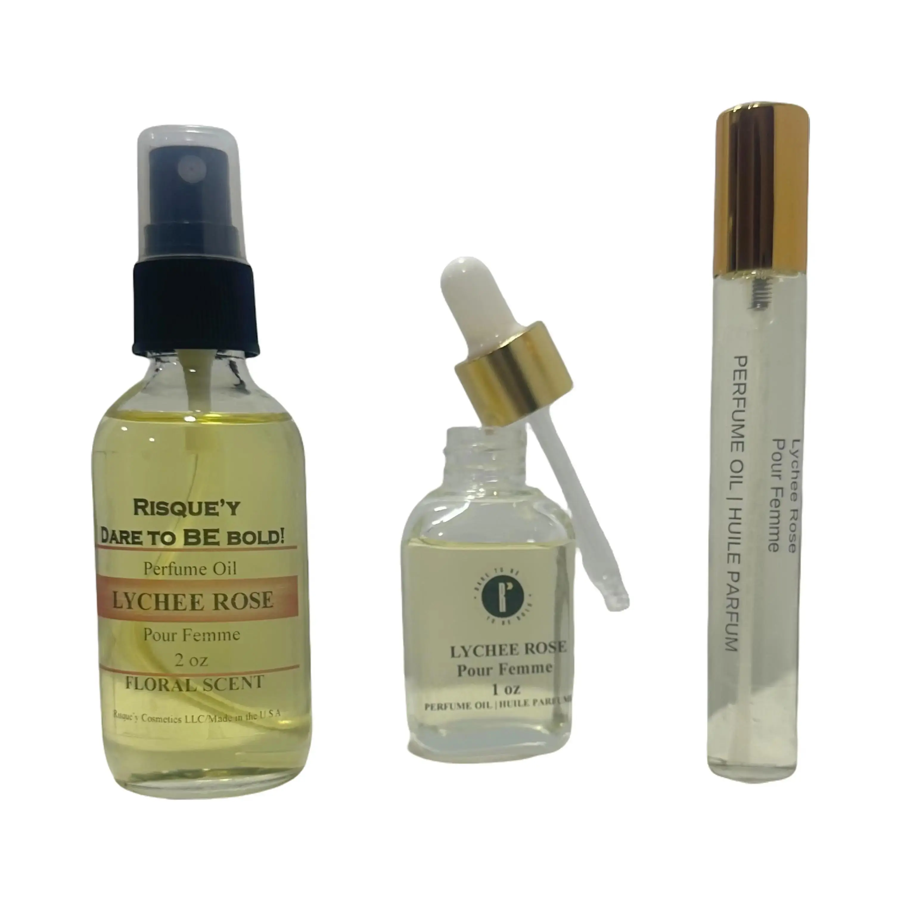 Risquey Lychee Rose Intense Perfume Oil