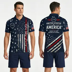 America 250th Anniversary 1776-2026 Polo Shirt, Patriotic We The People Flag Outfit, 4th of July Shirt, Unisex Polo, Golf Shirt