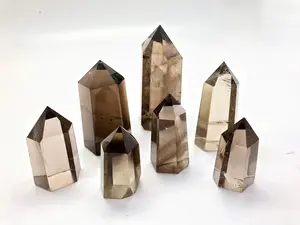 Smoky Quartz Point - Polished Crystal Tower - Smoky Quartz Tower