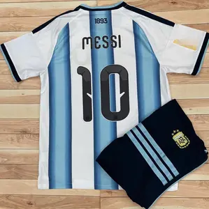 2026 Sky Blue White Soccer Jersey Set – Premium Thai Polyester Football Uniform, Breathable Match Style Kit for Men Women