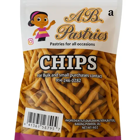 AB Pastries CHIPS | Pastries for All Occasions | Crispy | Crunchy Snack ( Pack of 2)