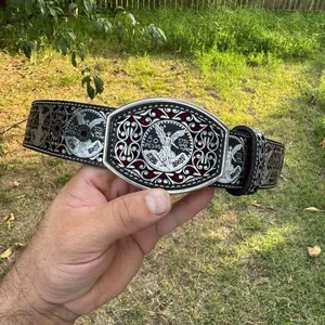 Western Belt Cinto Centenario Plata