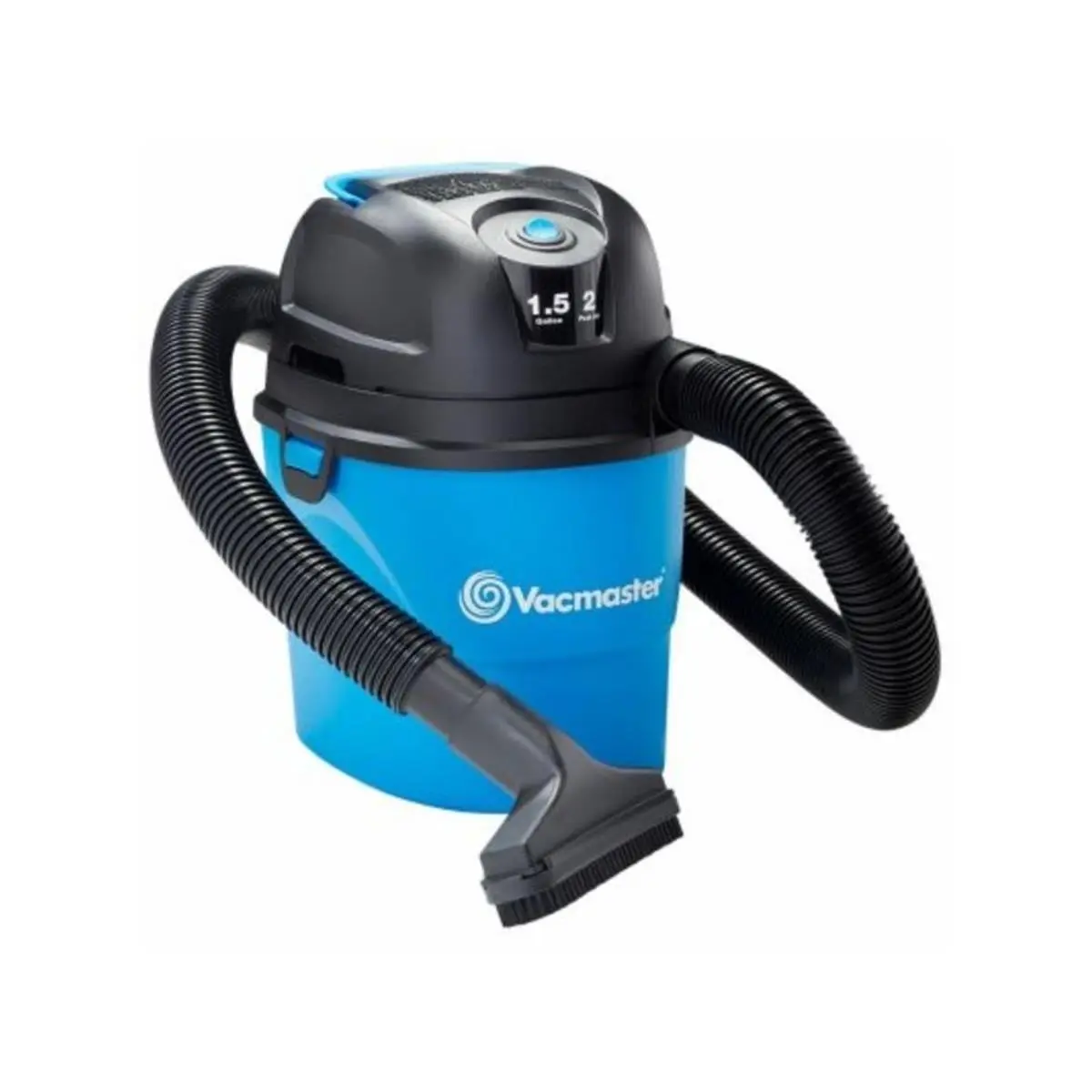 212 MAIN Corded Compact Lightweight Wet & Dry Portable Vacuum, 1.5 gal, 2 Peak HP, Wall-Mountable, Model 248913 - for Automotive Interior Care, Car Washing Maintenance, Lightweight Vacuum