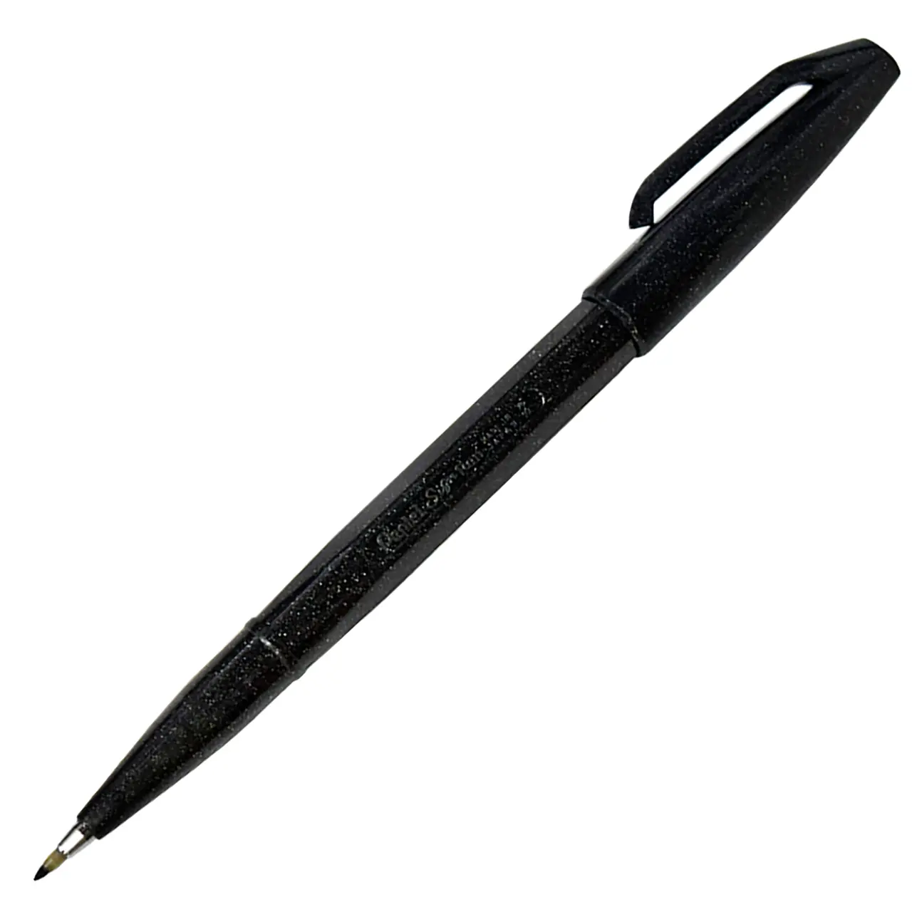 Pentel Touch Sign Pen with Brush Tip - Flourescent Green, Orange, Pink, Red, Sky Blue, Yellow - New Colors (October 2024)