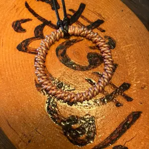 Pure Copper Galactic Cubit Double Twisted Tensor Ring/Pendant (Brazed)