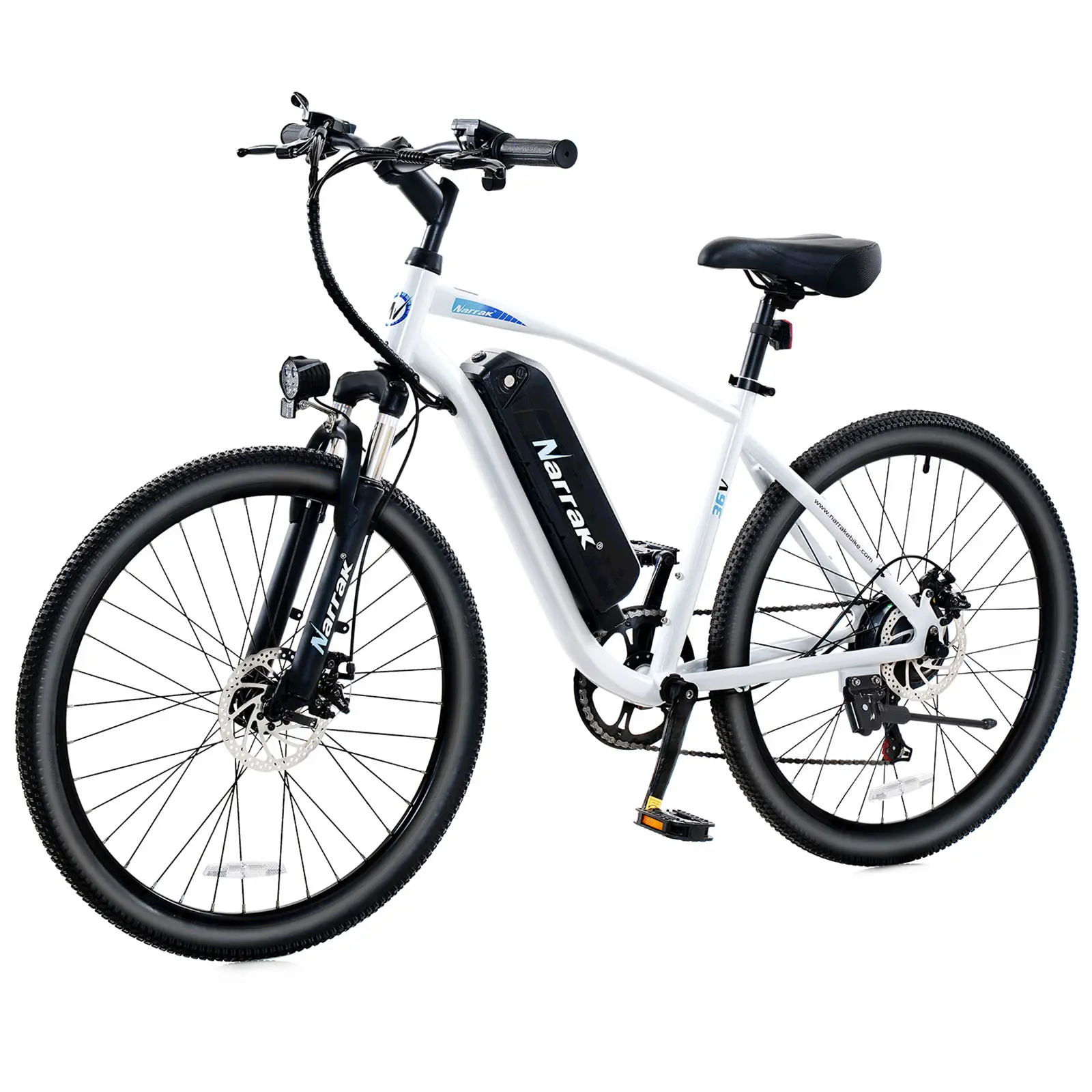 540W Peak Electric Mountain Bike 36V 10.4Ah Removable Battery E-Bike Powerful Motor Long Range Adult Electric Bicycle