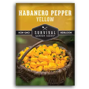 Yellow Habanero Pepper Seed - Yellow Chile Pepper