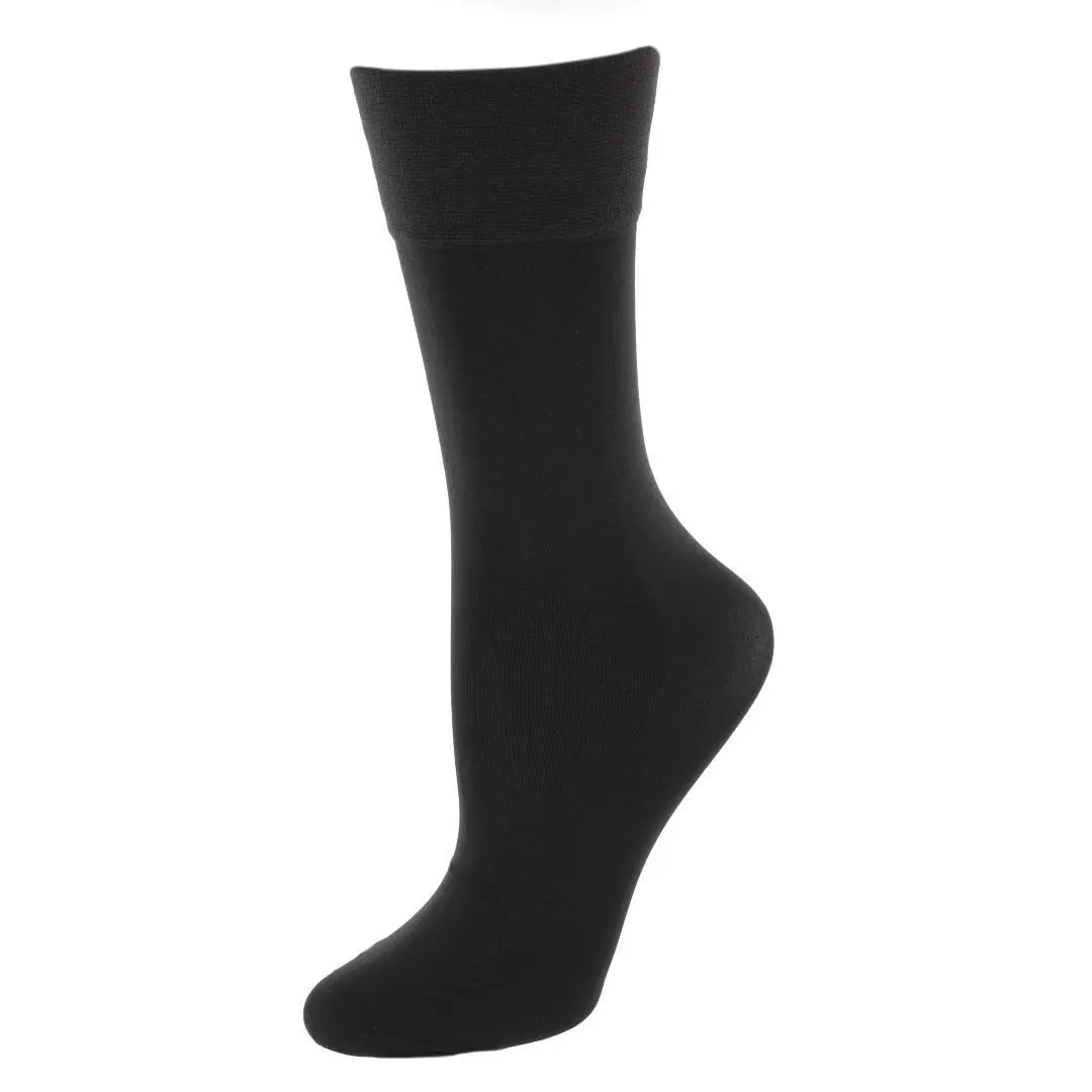 Gold Toe Women's Nylon Dress Trouser Socks (Pack of 3), Mid Calf Socks