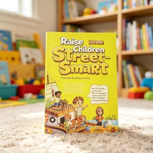 Raise Children Street-Smart - Nurture Intelligent Children & Stimulate Independent Thinking - Over 150 Real-Life Growth Scenes books for toddler gift