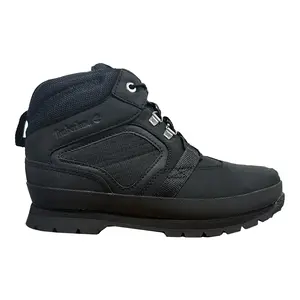 Youth Timberland Euro Hiker Mid Black Nubuck (TB0A5SEG 001) (GS)