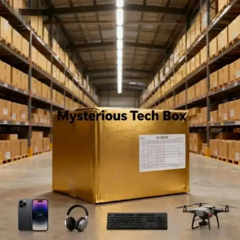 Huge Surprise Mystery Box! Randomly Get Smartphones, Headphones & Other Digital Gadgets – Unbox Unique Gift Fun, Enjoy Long-Lasting Durability, and Grab the Hottest Lucky Box to Win Amazing Tech Treasures Today!