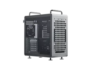 Cooler Master QUBE 540 High-Airflow ATX Mid-Tower Case, 415mm GPU Clearance Max, Designed Ready RTX 5090|RX 9070 XT, Tempered Glass, Modular & Customizable Design, Reversible I/O Panel - Moonstone