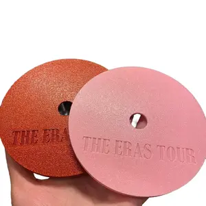 Eras Tour Movie Cup Lid for AMC/Regal/Cinemark/Cineplex/Megaplex/LandmarkTheaters with Printed Classic font for your Movie Drinkware - Enjoy with a Cold Beverage - Straw not included