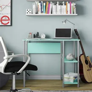 " Mainstays Metal Student Computer Desk, Compact and Durable Study Table for Home or Dorm"