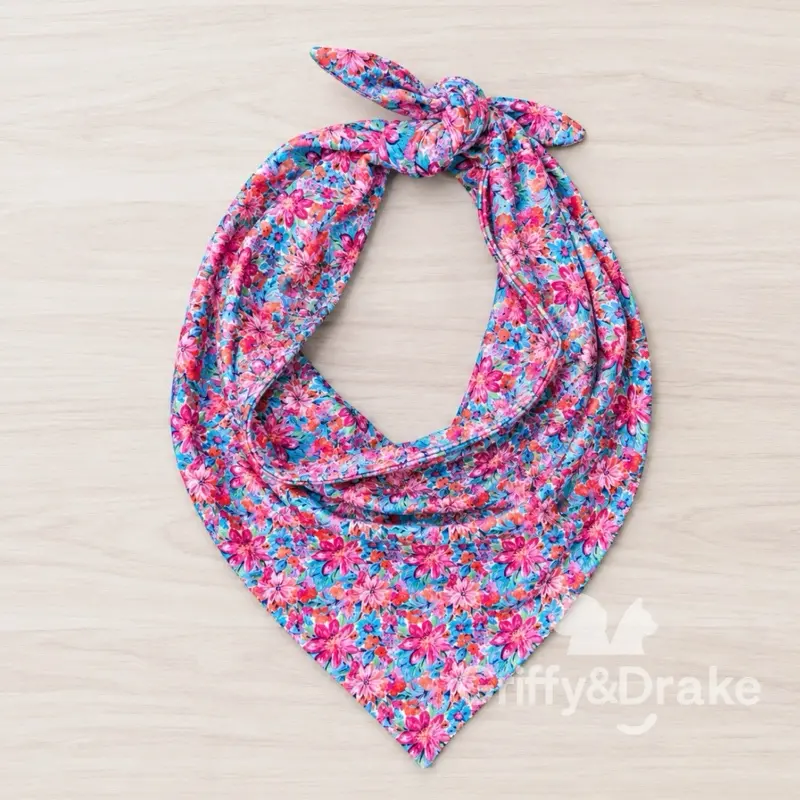 Summer Garden Dog Bandanna