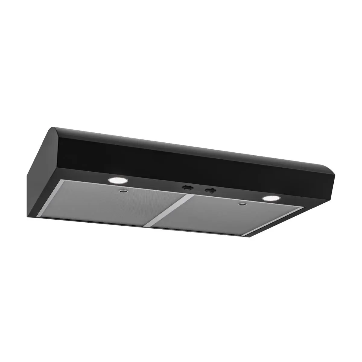 212 MAIN 30 in. Under Cabinet Hardwired Kitchen Range Hood Appliance, Energy Star Certified, 350 Max CFM Blower, 1-Level Bright LED Light, Rocker Control, Black