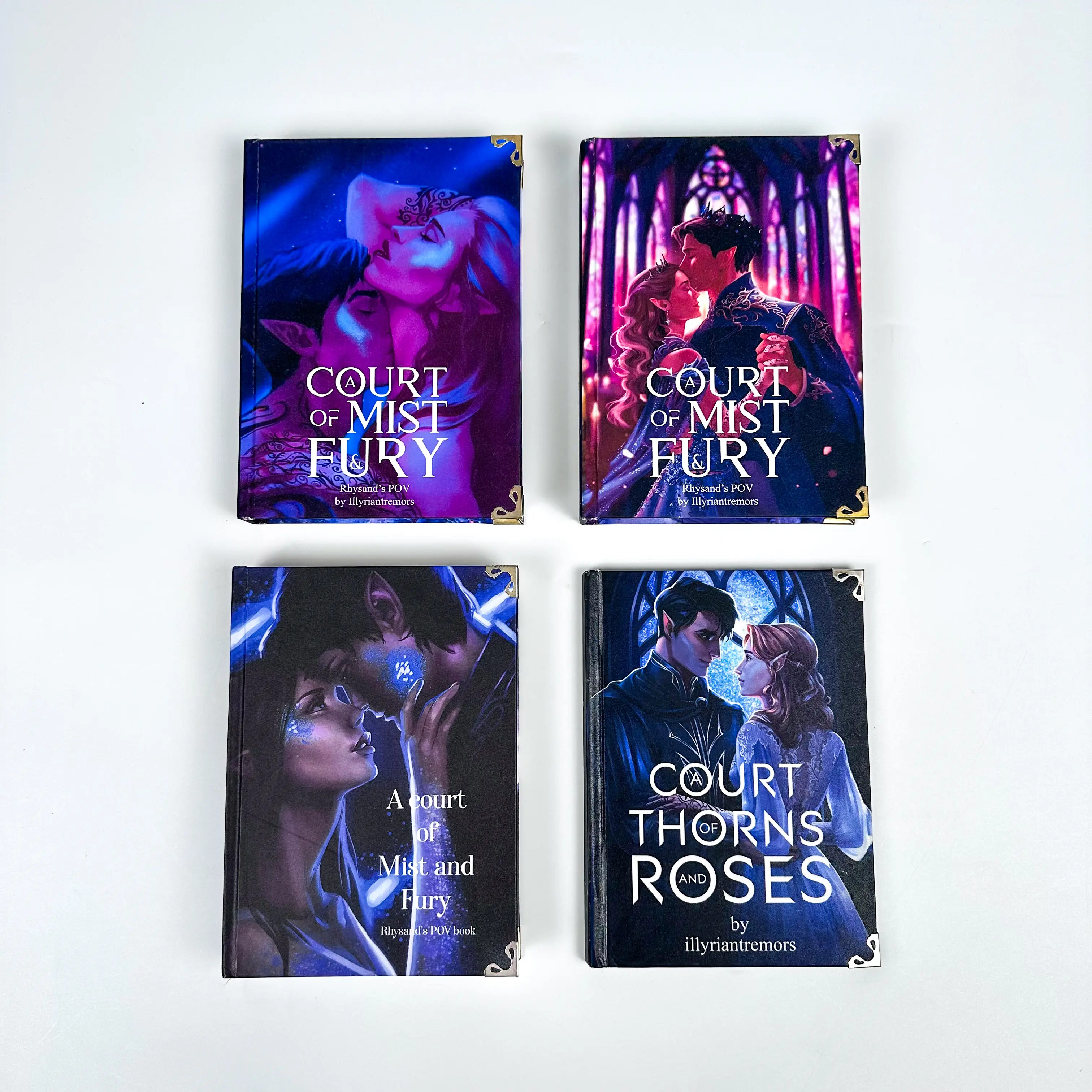 ACOMAF & ACOTAR Rhysand's POV - Hardcover Special Edition Books  Romance Saga Collector Bookshelf Set