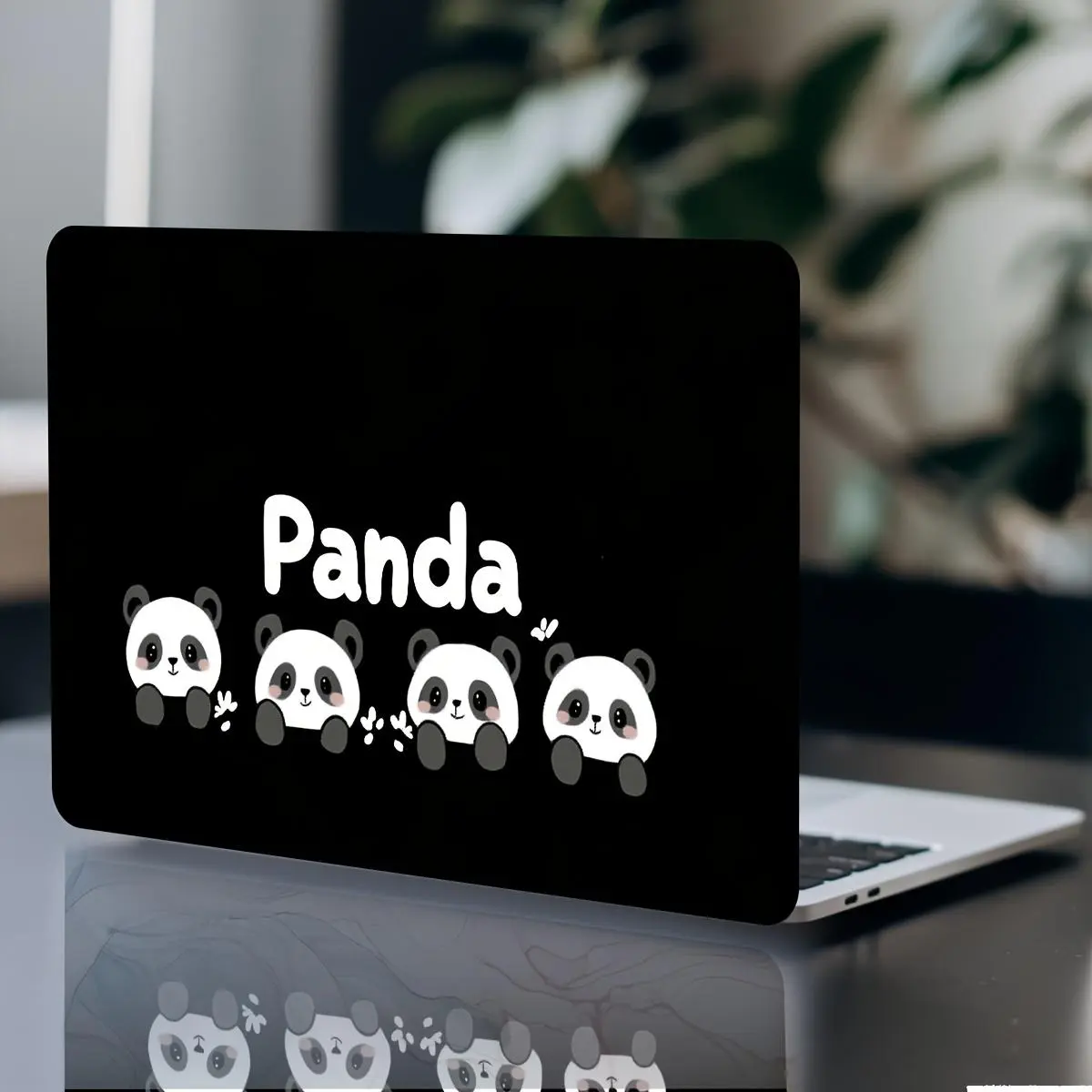Cartoon Panda Pattern Car Sticker, Waterproof & Anti-scratch Car Decal, Easy To Stick & Remove, Suitable for Laptop, Car, Helmet, Motorcycle, Refrigerator Decoration